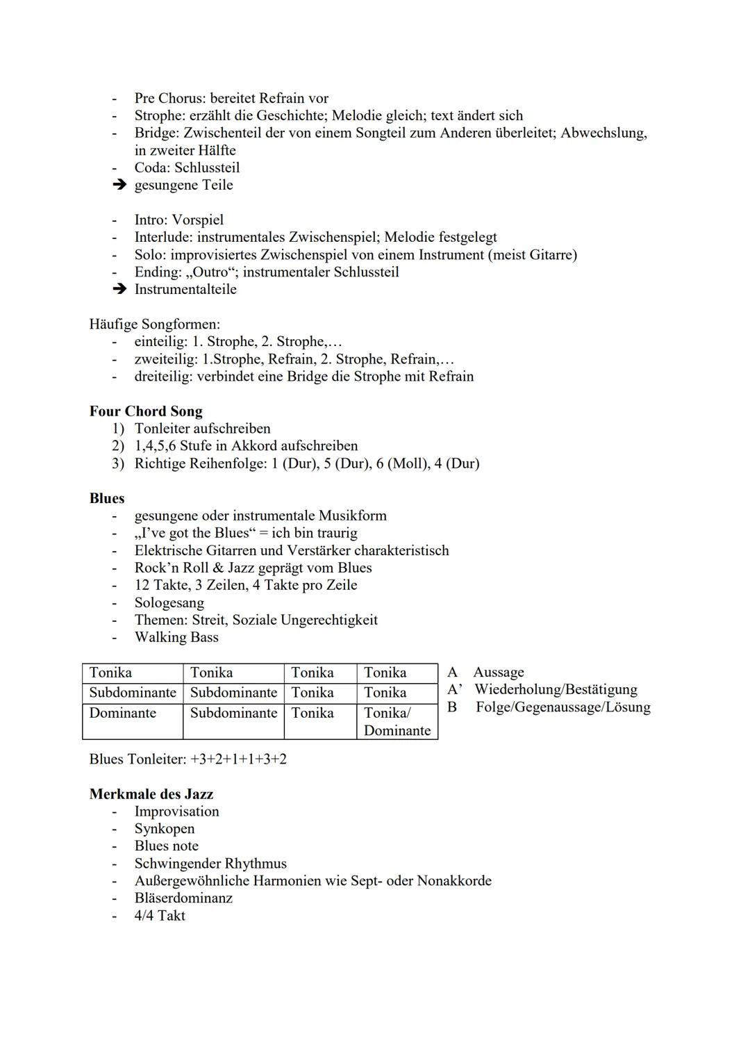 Musik Abitur lernzettel
Themenbeschreibung
Tonhöhe
- Tonart
- Thema (+ Begründung)
- Motive (+Begründung)
- Intervalle
- Dreiklänge
- Chrom