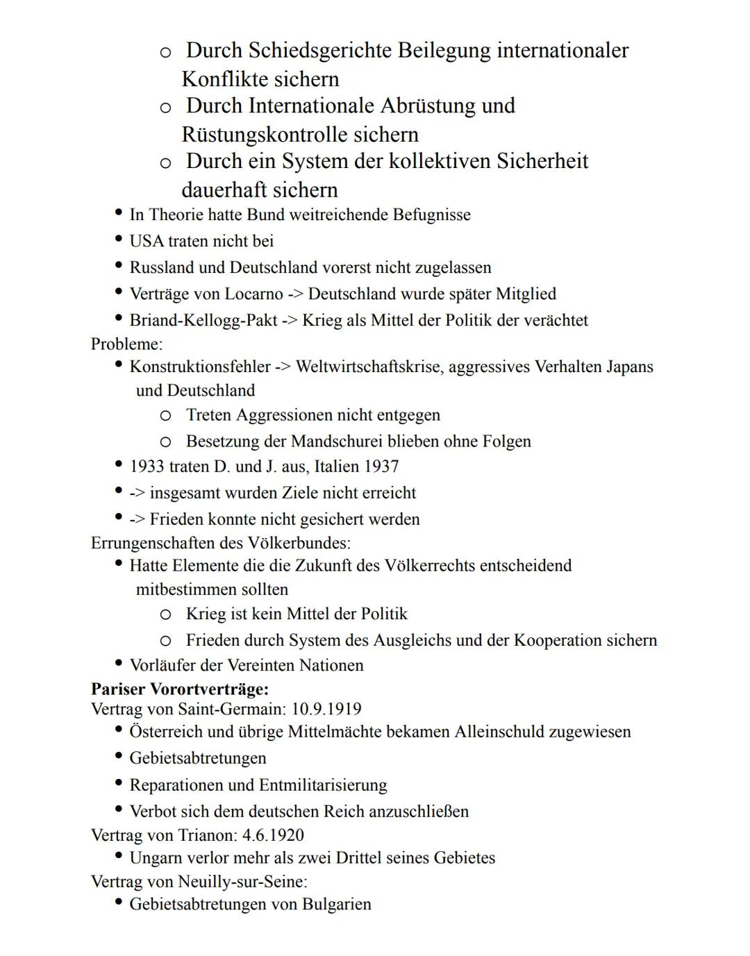 Geschichte-Abi Wiederholdung
Themen:
• Friedensordnung
○ Westfälischer Frieden
○ Wiener Kongress
○ Versailler Vertrag
○ Völkerbund
○ Pariser