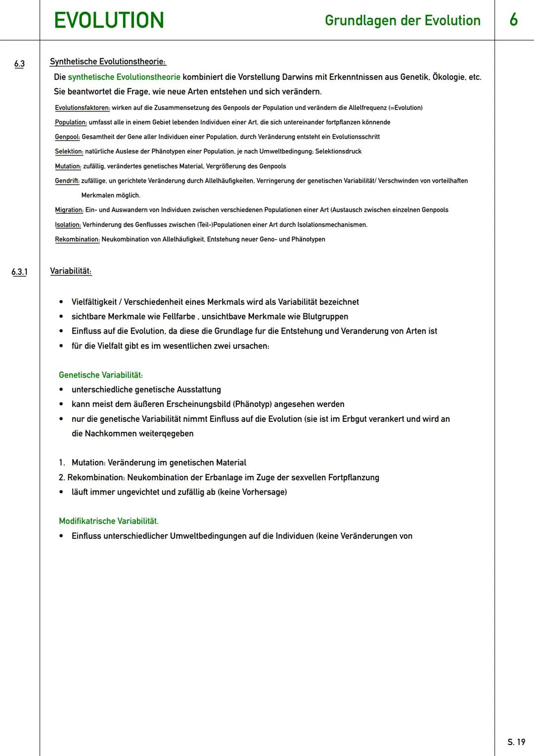 # Evolution
Einführungsphase (E) # EVOLUTION
6.1 Einstieg:
Definition: Evolution (lat. evolvere: ausrollen, entwickeln.
ablaufen) ist die