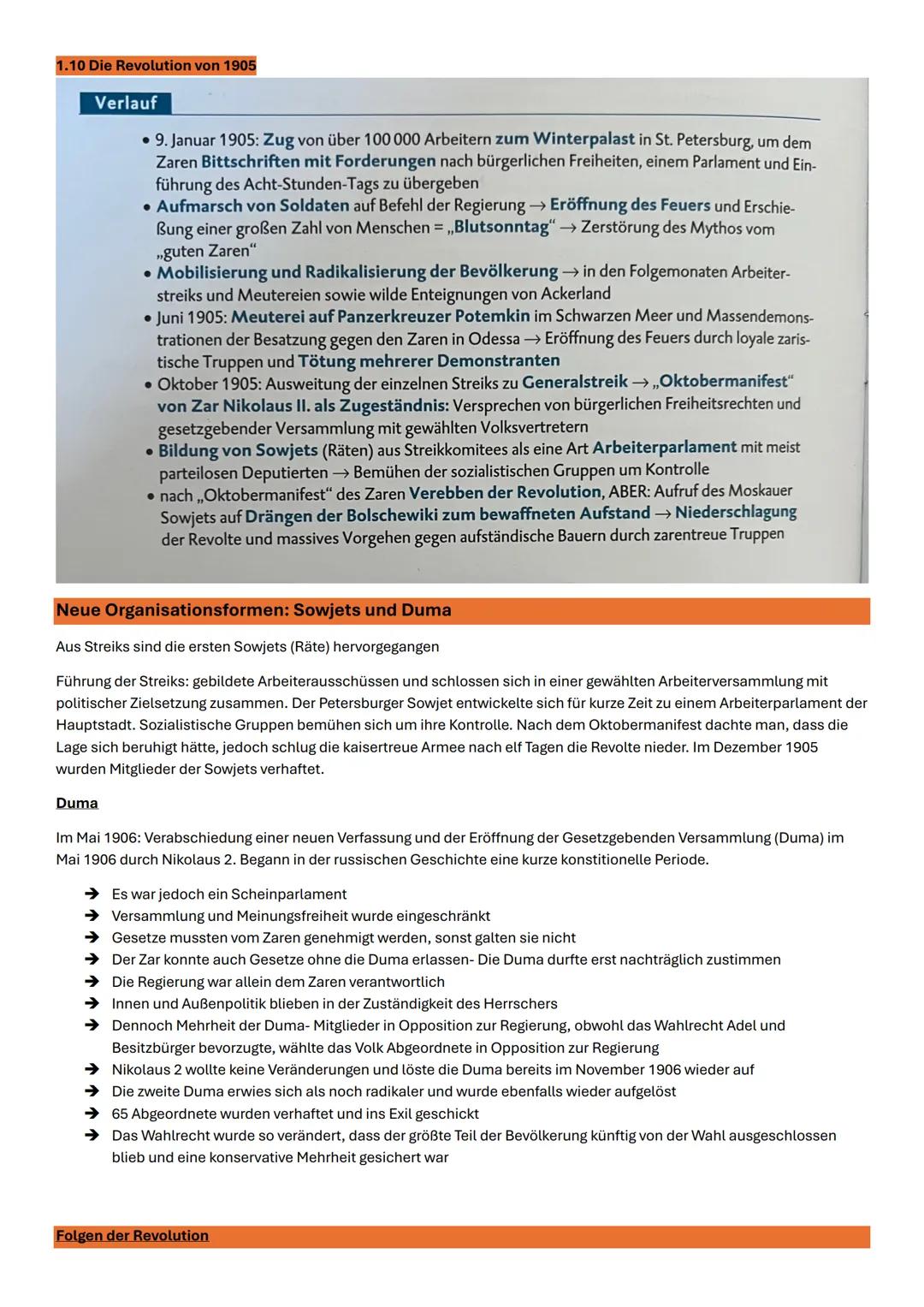 1
Personen im Zarenreich
Zar
Zeit
Wichtiges
Alexander 1.
1825-1855
Erst Antrieb auf Reform, dann
Verzicht auf Veränderungen, um
den Adel nic