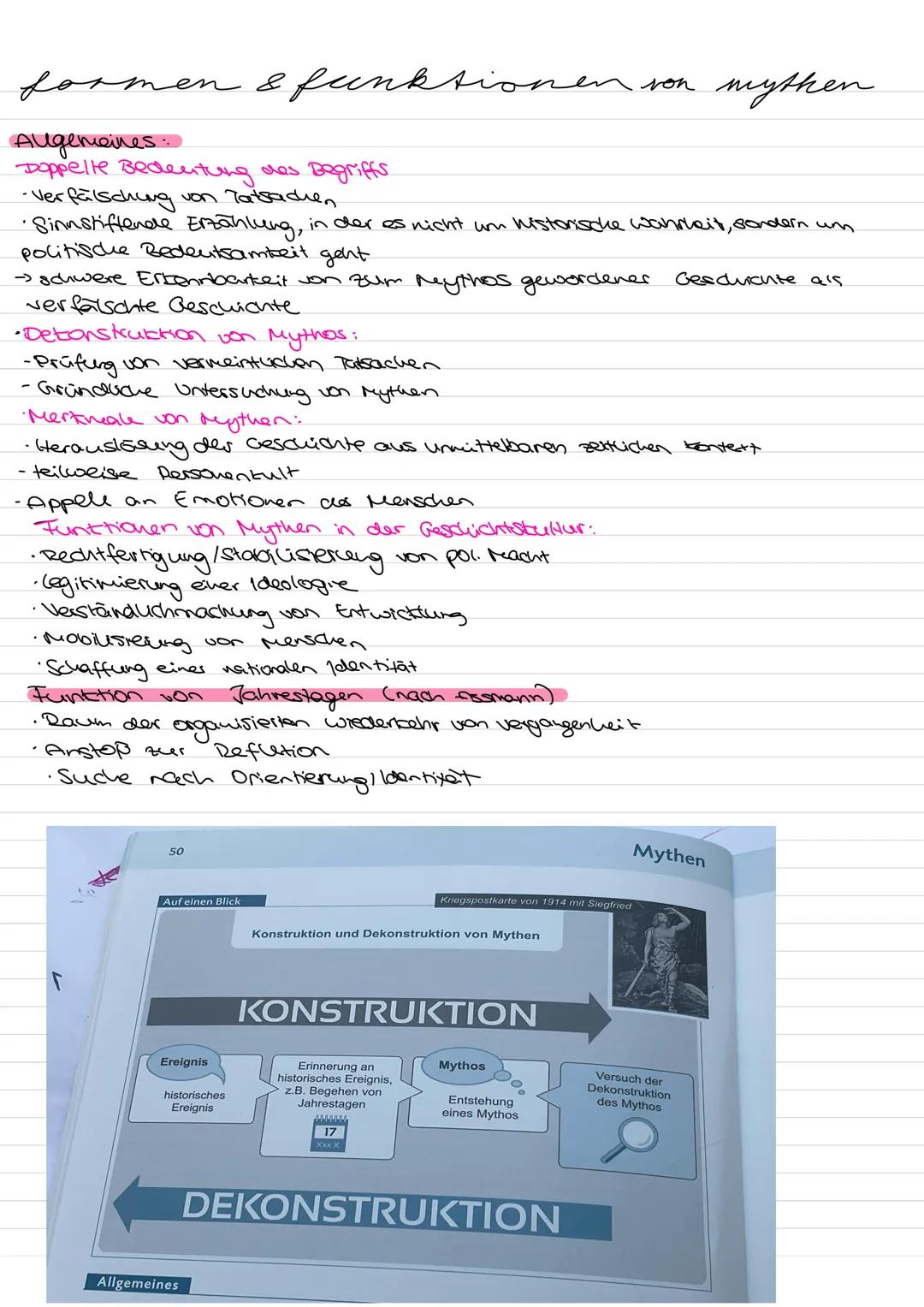 # Historische Erinnerungen
Begrifflianteiten
Geschichtsbewusstsein: Bewusstsein von der Geschichtlichkeit des Menschen
Geschichtstuttur: