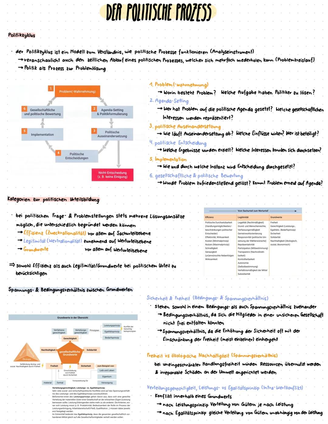 Politik-Wirtschaft Abitur 2025 - Politische Partizipation zwischen Anspruch & Wirklichkeit