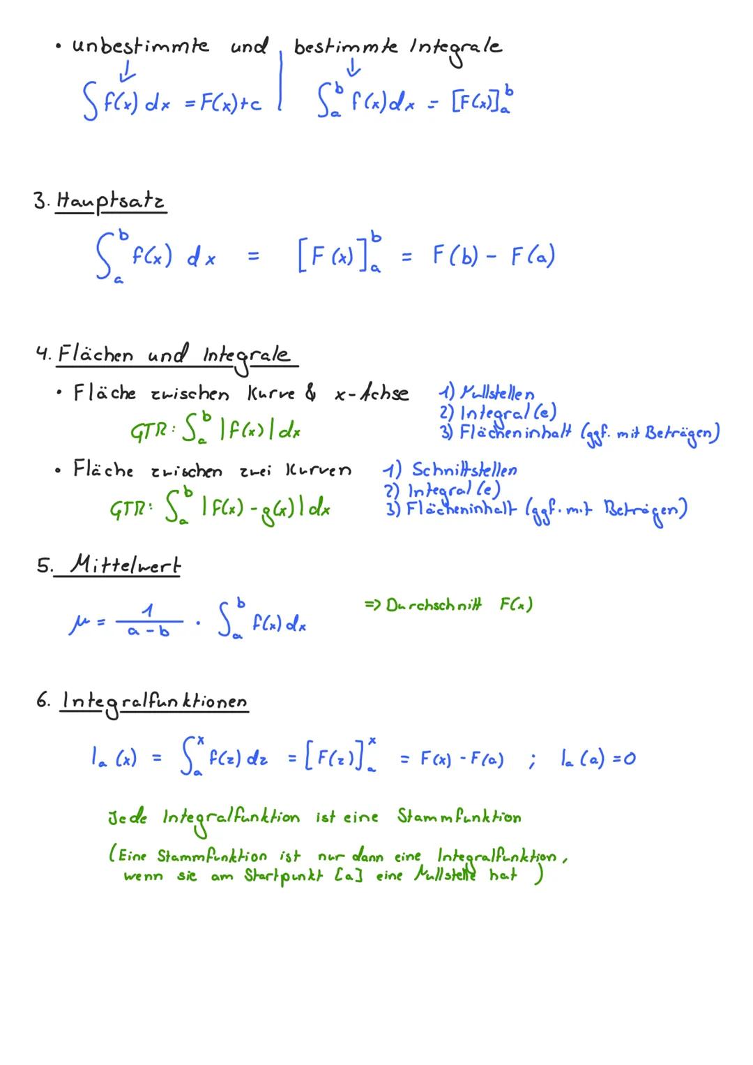 Ganzrationale Funktionen
1. Funktionsuntersuchungen ohne Sachzusammenhang-
• Definitionsbereich  ID (f)  D(f) = R
•Standardsymmetrie nur ger