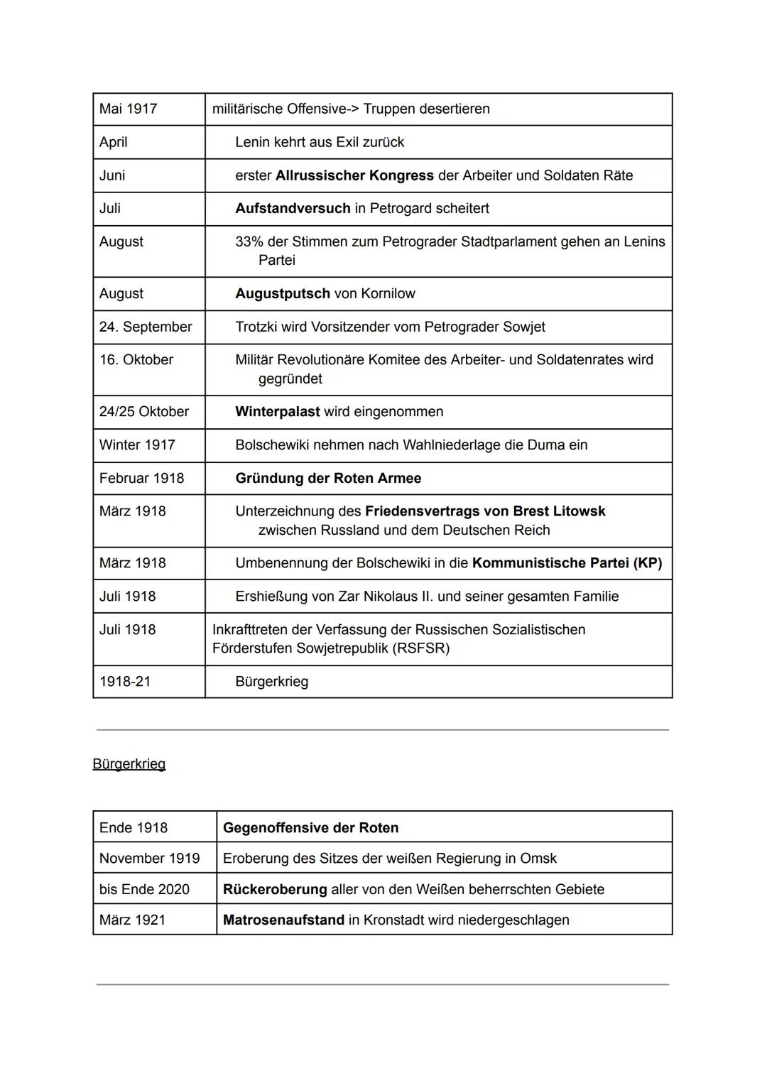 Russland Revolutionen
Russland Revolutionen
1. Krisen und Revolution
1) Merkmale von Krisen:
2) Ursachen von Krisen:
3) Merkmale von Revolut