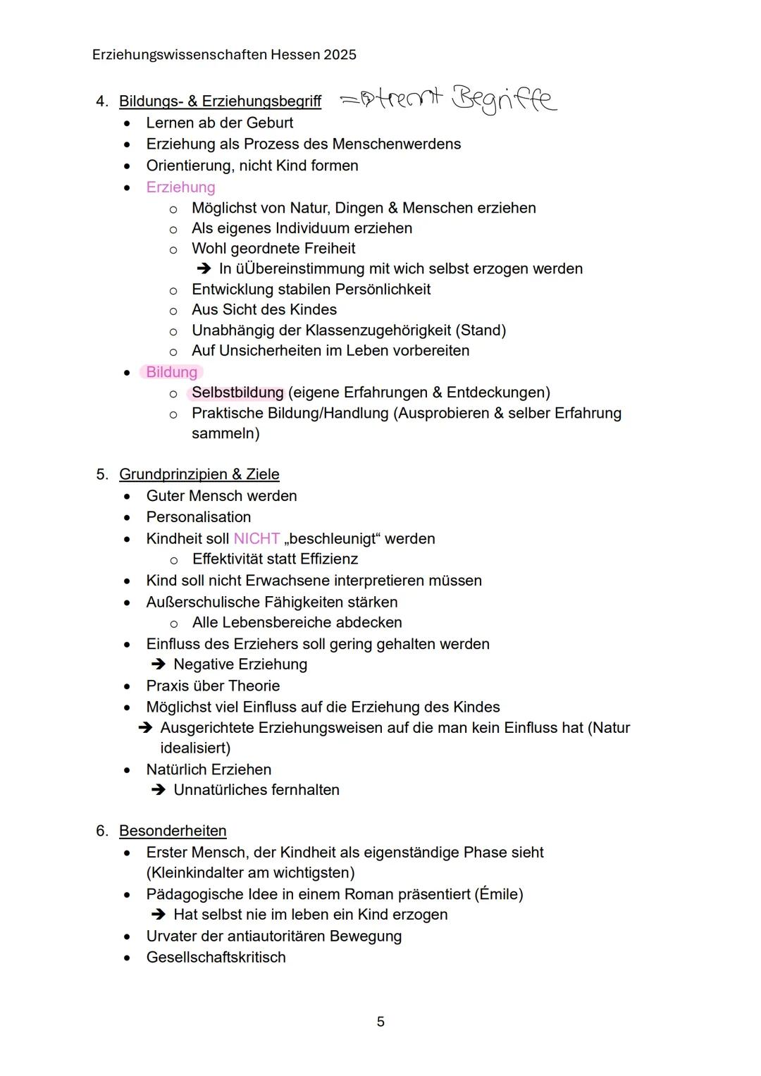 Erziehungswissenschaften Hessen 2025
Q1: Bildungs- und Erziehungsprozesse
im Wandel
1.1 Ausgewählte Klassiker der Pädagogik
Johann Amos Come