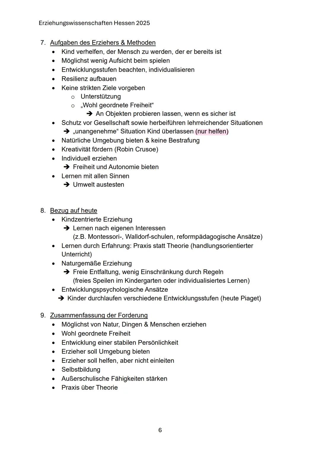 Erziehungswissenschaften Hessen 2025
Q1: Bildungs- und Erziehungsprozesse
im Wandel
1.1 Ausgewählte Klassiker der Pädagogik
Johann Amos Come