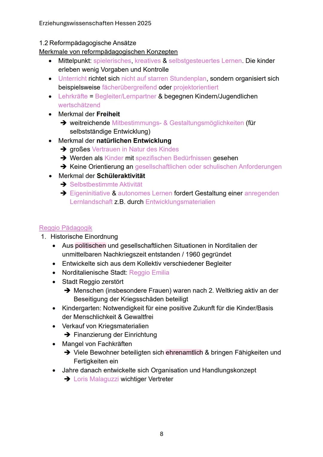 Erziehungswissenschaften Hessen 2025
Q1: Bildungs- und Erziehungsprozesse
im Wandel
1.1 Ausgewählte Klassiker der Pädagogik
Johann Amos Come