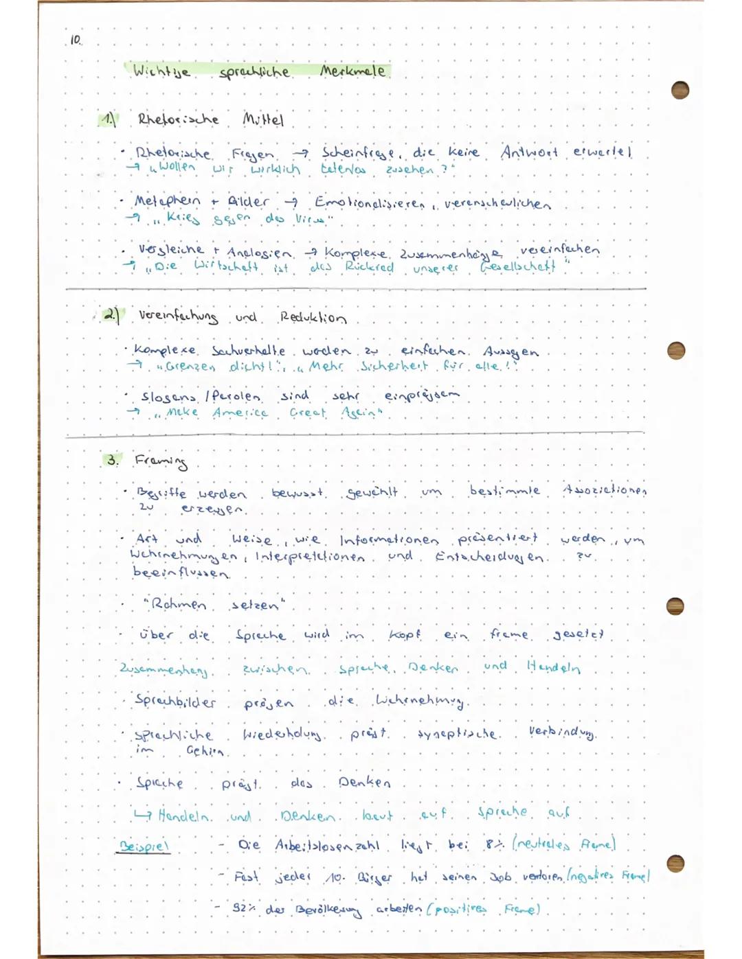 Λ.
Deutsch - Sprache in politisch - gesellschaftlichen Verwendungszusemmenhängen
Funktiowweise von Spreche:
* Kommunikationsmittel (verb