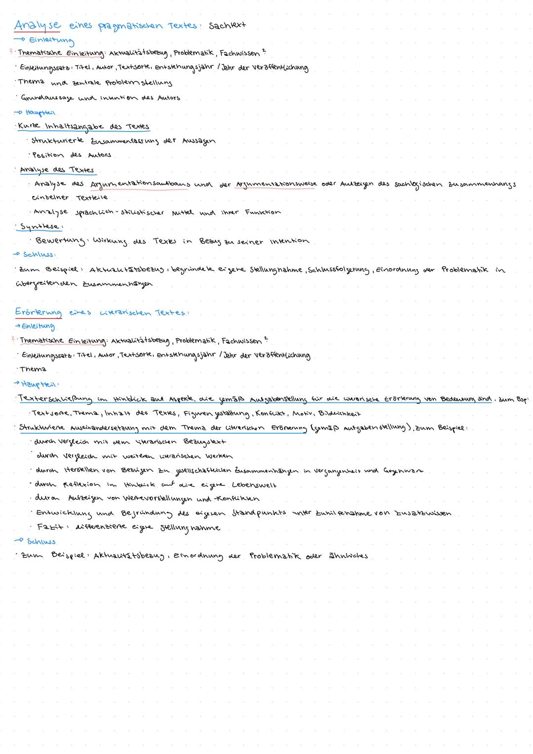 --- OCR Start ---
Abitur Deutsch
Aufgabenarten.
Interpretation eines literarischen Textes 1-2/8
→Analyse eines pragmatischen Textes 3
→Erört