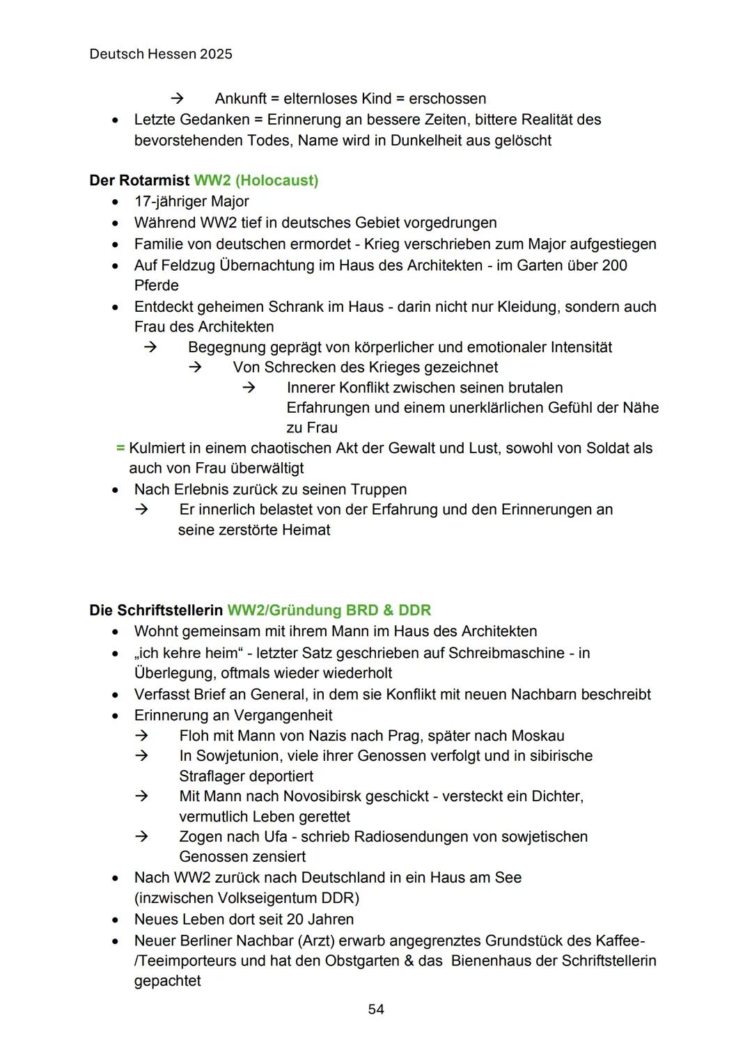 --- OCR Start ---
Deutsch Hessen 2025
Q2.3: Schriftsteller im Widerstand
Heimsuchung
• Veröffentlichung: 2008
• Autor: Jenny Erpenbeck
Gattu