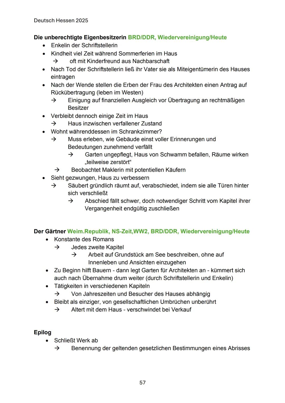 --- OCR Start ---
Deutsch Hessen 2025
Q2.3: Schriftsteller im Widerstand
Heimsuchung
• Veröffentlichung: 2008
• Autor: Jenny Erpenbeck
Gattu