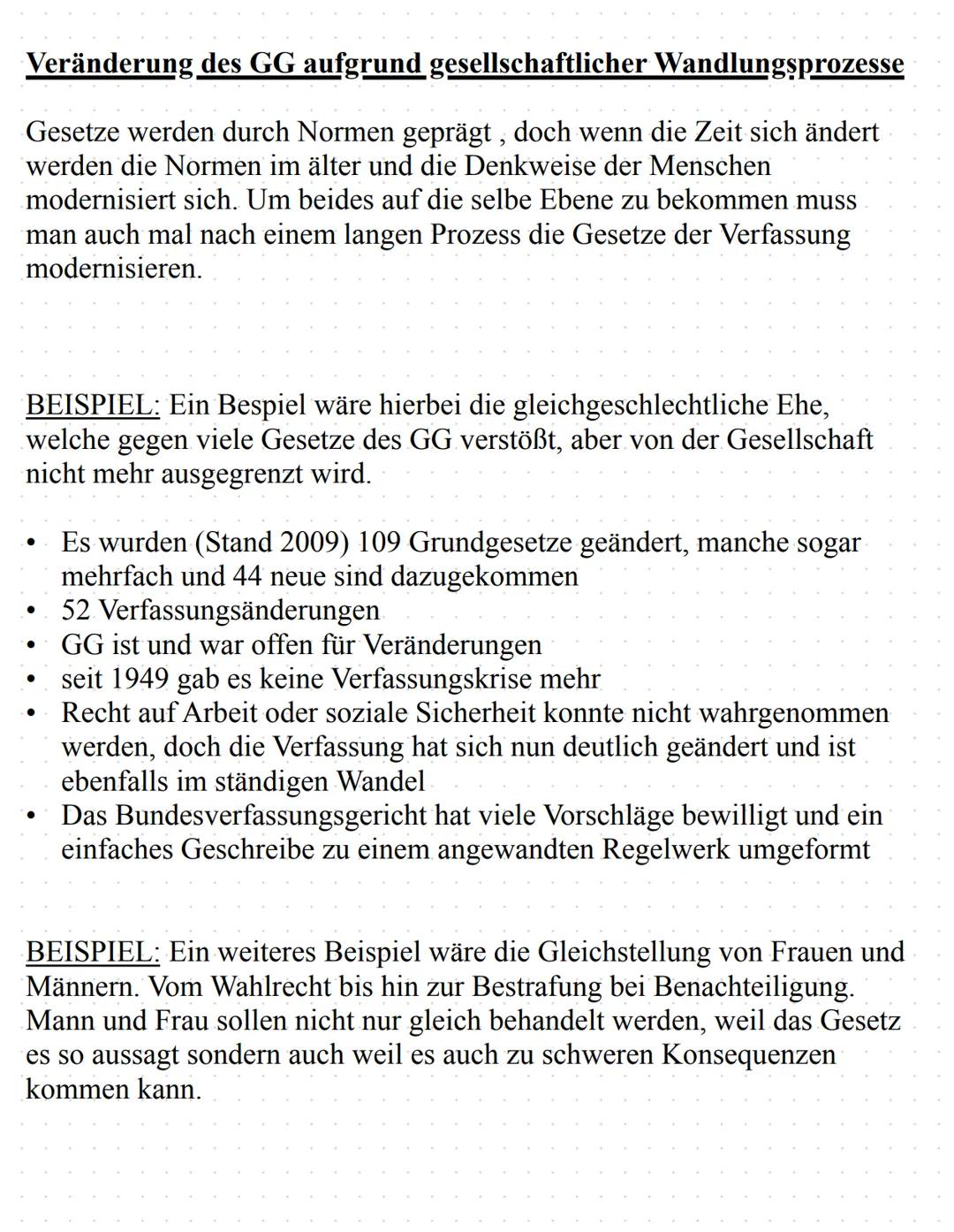 # PoWi - Abitur Lernzettel
Q1.1 Verfassung und Verfassungswirklichkeit: Rechtsstaatlichkeit und
Verfassungskonflikte
DEMOKRATIE: In DE gil