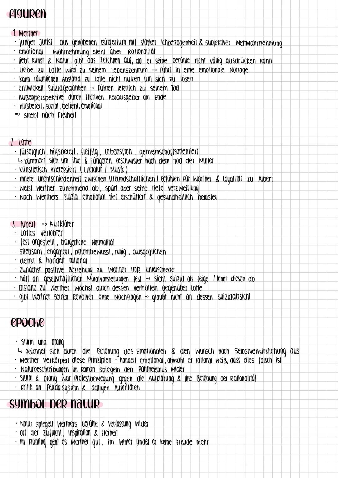 # DIE LEIDEN DES
# JUNGEN WERTHERS
EPISCHER TEXT # allgemeines
In Johann Wolfgang von Goethes Briefroman Die Leiden des jungen Werthers"