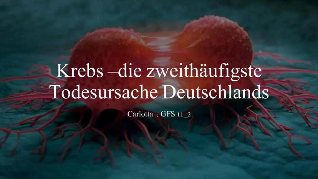 Krebs Präsentation