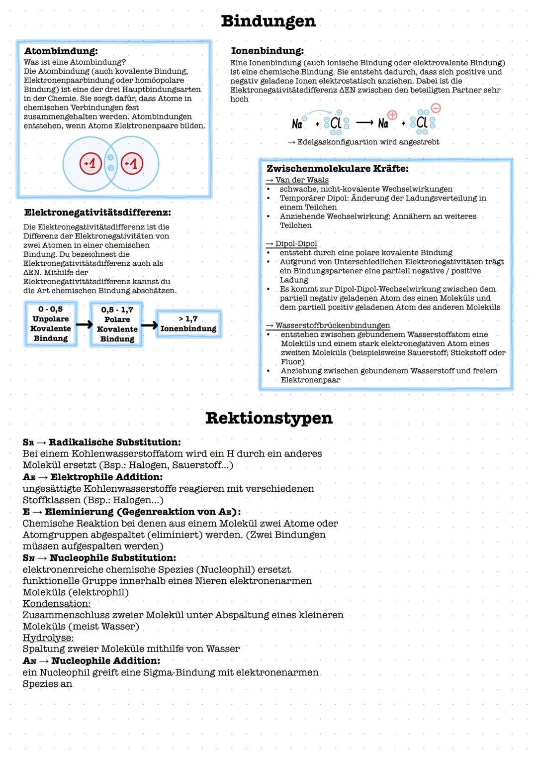 Allgemein --- OCR Start ---
Atombimdung:
Was ist eine Atombindung?
Die Atombindung (auch kovalente Bindung,
Elektronenpaarbindung oder homöo