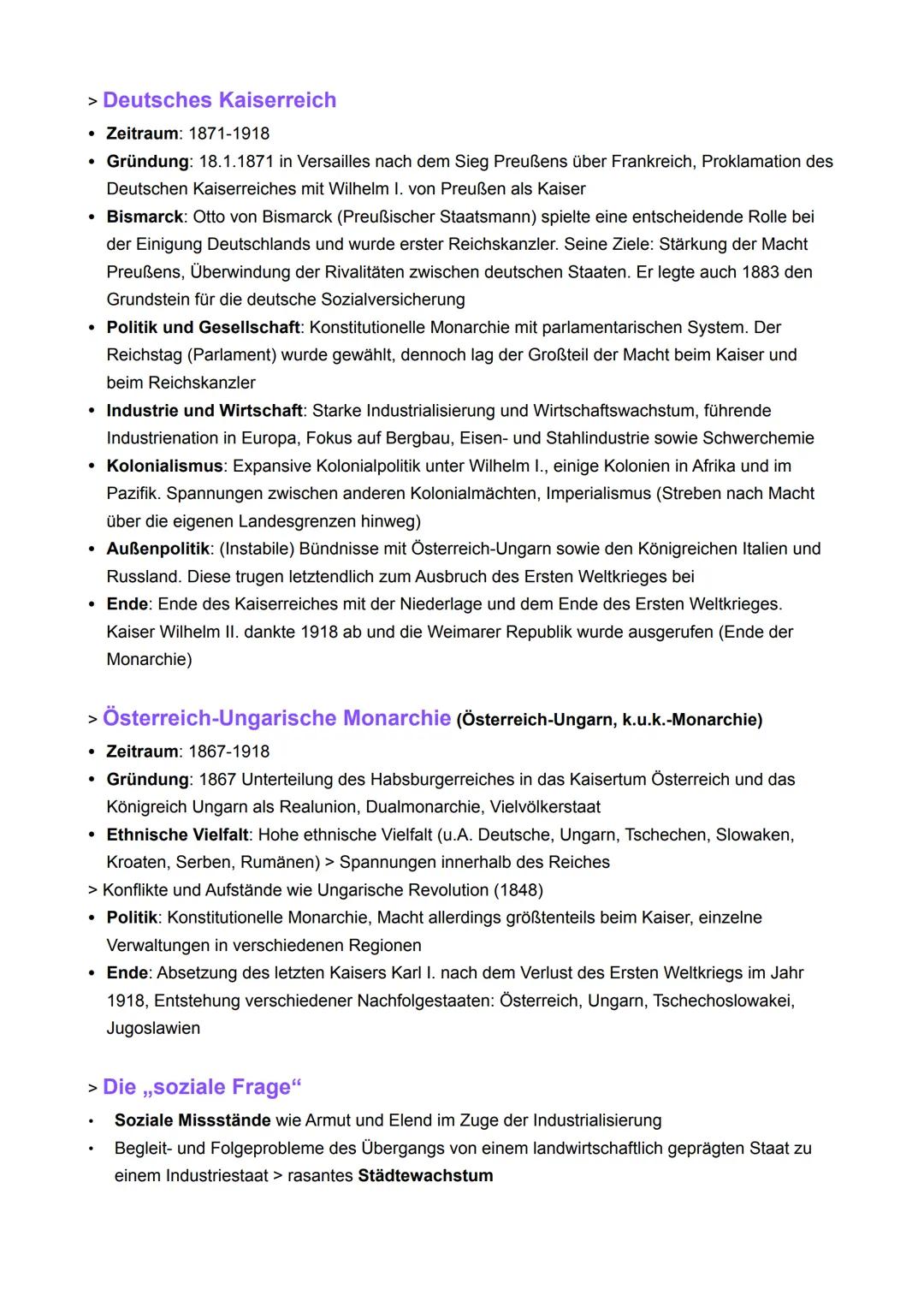 # UMBRÜCHE IN DER DEUTSCHSPRACHIGEN LITERATUR UM
1900
> Historischer Überblick: Deutschland um 1900
„Die Jahrhundertwende vom 19. ins 20.
