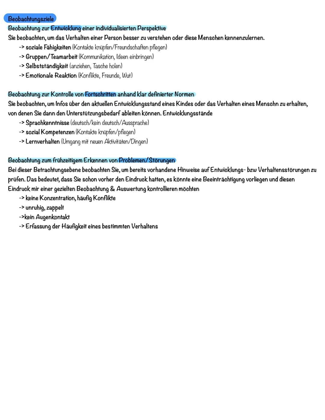 # Beobachtung und Wahrnehmung
## Definition Wahrnehmung
Ist eine unbewusste Aufnahme von Infos oder Dingen um einen herum.
## Definition B