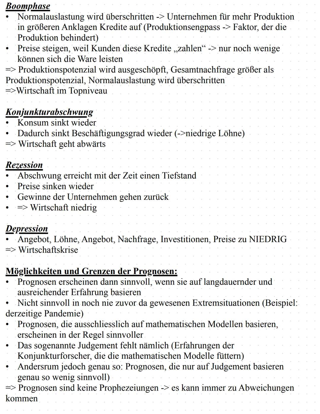 Q2.1 Konjunkturanalyse und Konjunkturpolitik - Herausforderungen
prozessorientierter Wirtschaftspoltik
Konjunkturanalysen und Prognosen:
Wie