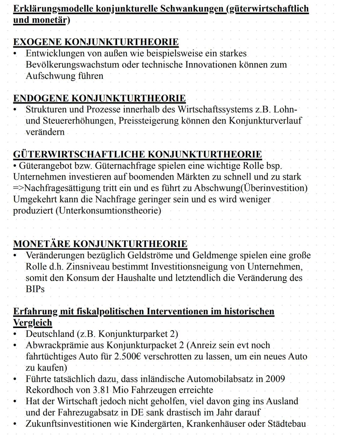 Q2.1 Konjunkturanalyse und Konjunkturpolitik - Herausforderungen
prozessorientierter Wirtschaftspoltik
Konjunkturanalysen und Prognosen:
Wie