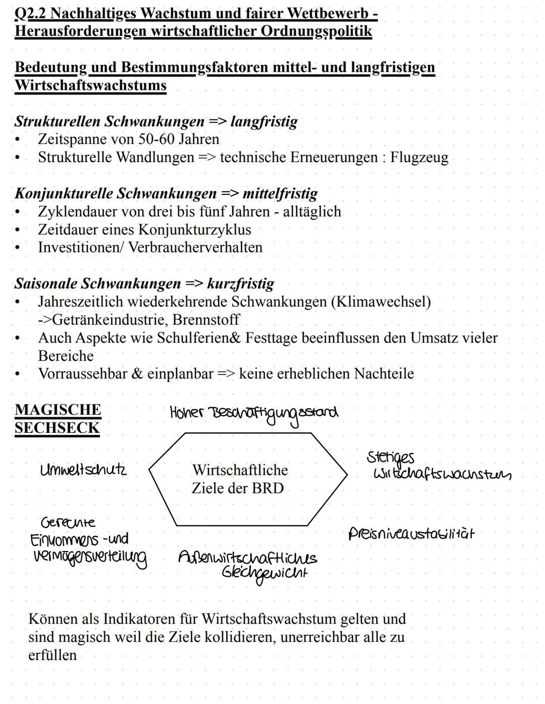 Q2.1 Konjunkturanalyse und Konjunkturpolitik - Herausforderungen
prozessorientierter Wirtschaftspoltik
Konjunkturanalysen und Prognosen:
Wie