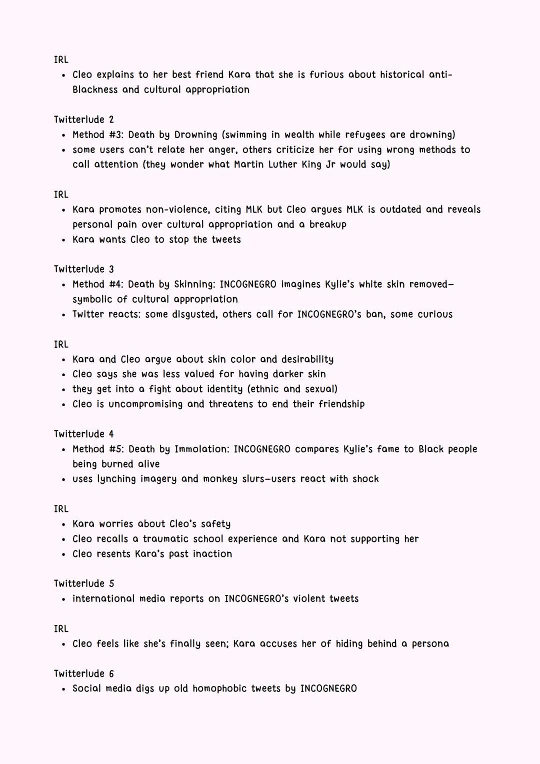 # 7 METHODS OF KILLING
# KYLIE JENNER
KEY FACTS
author: Jasmine Lee-Jones (writer and actress)
year of publication: 2019 (revised in 2021)