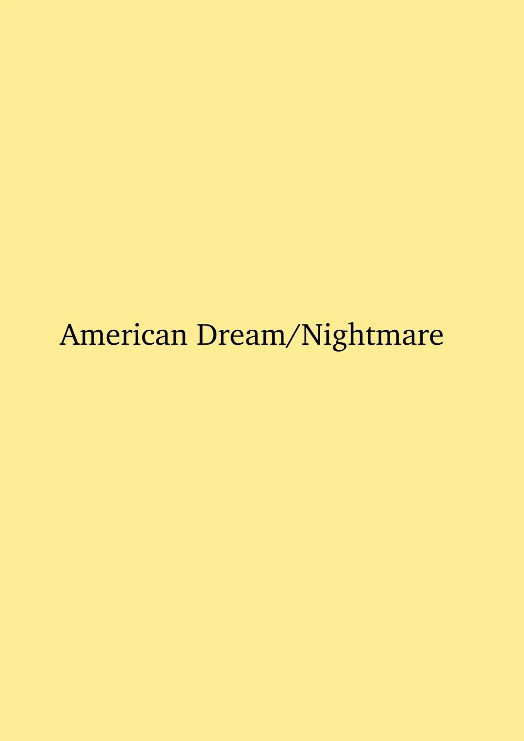 # Englisch Abitur American Dream/Nightmare --- OCR Start ---
Overview - American Dream
The Usa
The USA was and still is a country of unlimit