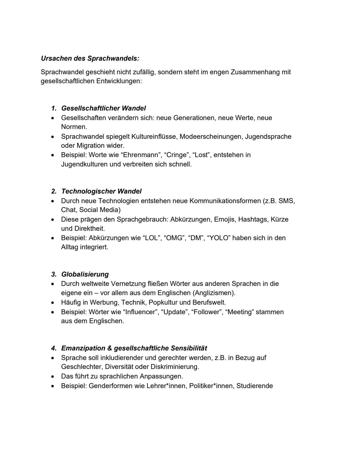 --- OCR Start ---
Deutsch Abitur 2025 Lernzettel Berlin/ Brandenburg
1. Kurshalbjahr - Entwicklung und Entwicklungstendenzen der
deutschen S