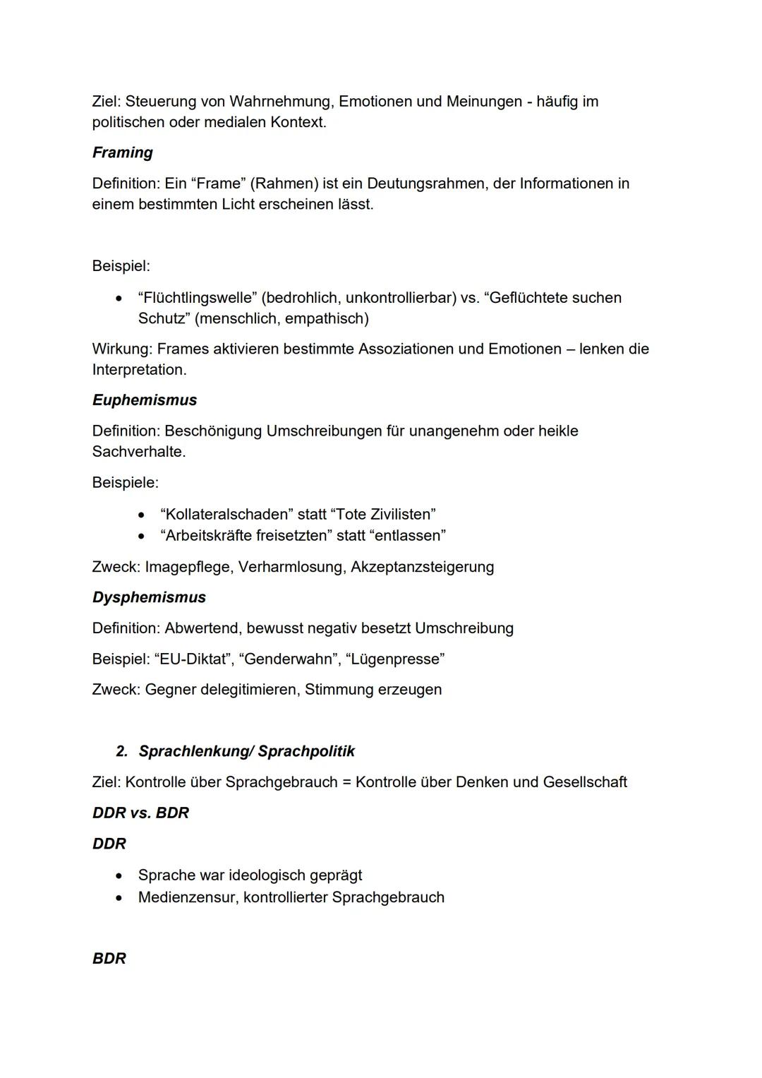 --- OCR Start ---
Deutsch Abitur 2025 Lernzettel Berlin/ Brandenburg
1. Kurshalbjahr - Entwicklung und Entwicklungstendenzen der
deutschen S