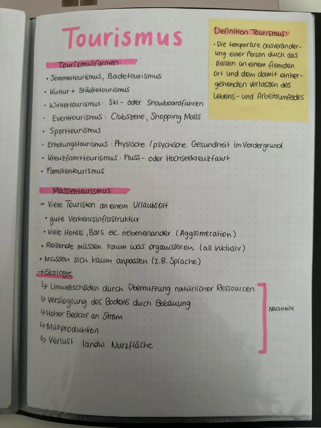 Modelle des Tourismus
Destinationslebenszyklus
Destination = Urlaubsort
• Entwicklungsstadien einer Destination
• Entwicklung des Ortes oder