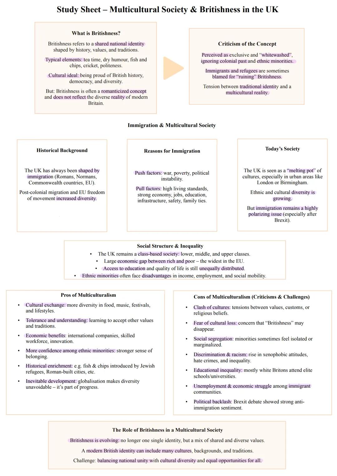 # Study Sheet - Brexit: Reasons, Consequences and Current Situation
What is Brexit?
"Brexit" stands for "British Exit" from the
European U