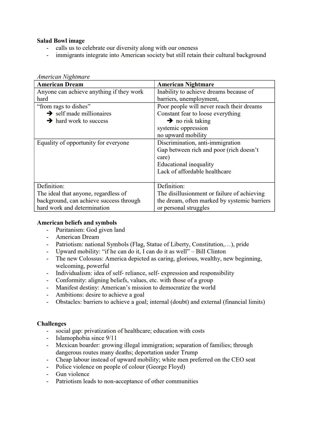 # Englisch Abitur Lernzettel
The formation of a nation Q1
Landmarks of American History
- 1492 Columbus discovers America
- 1607 first inde
