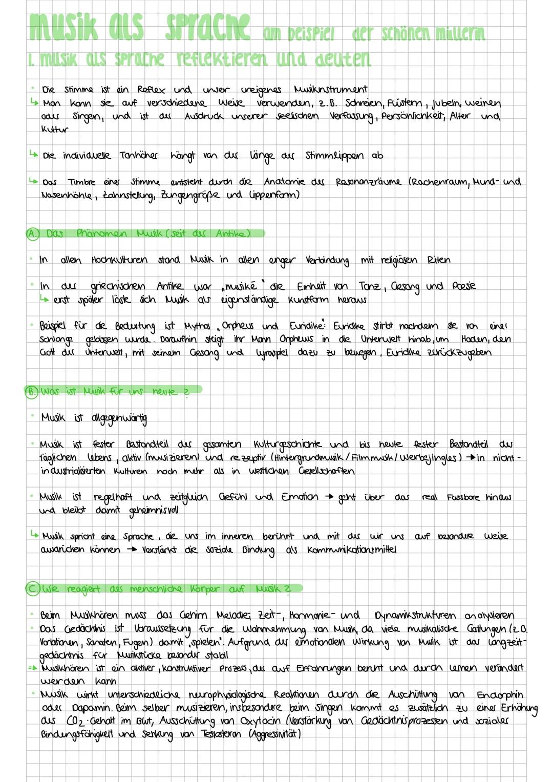 --- OCR Start ---
musik als sprache am beispiel der schönen mauerm
1. Musik ALS Sprache reflektieren und deuten
Die Stimme ist ein Reflex un