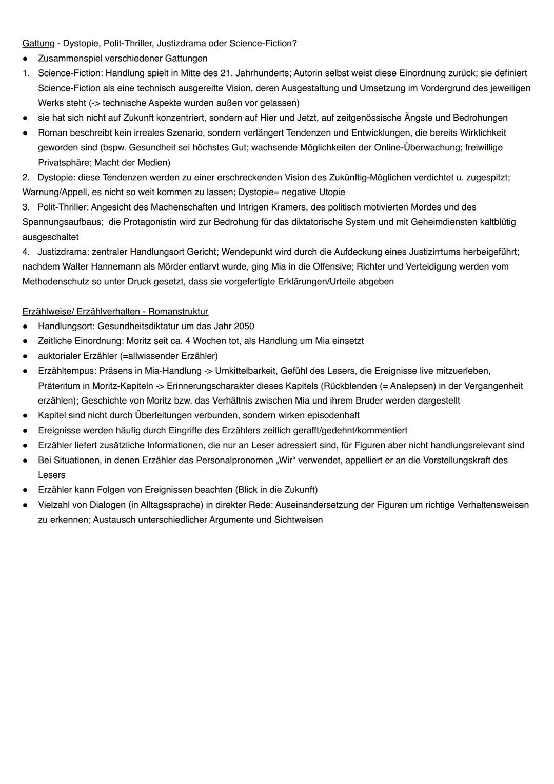 Gliederung
Corpus Delicti
1. Allgemeine Daten zum Werk
2. Inhaltsangabe/Inhaltszusammenfassung
3. Zeitgeschichtlicher Hintergrund
4. Figuren