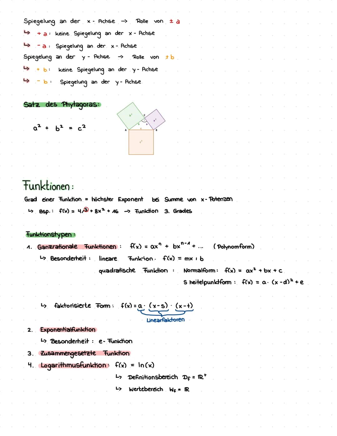 Lernzettel Mathe LK Abitur Nrw – Seite 4