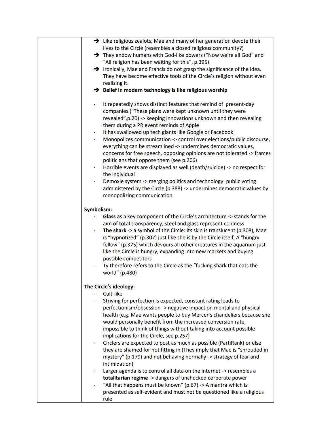 The Circle - Dave Eggers (2013)
- Satire and dystopian novel about the perils of digitalization and the power of multinational
corporations