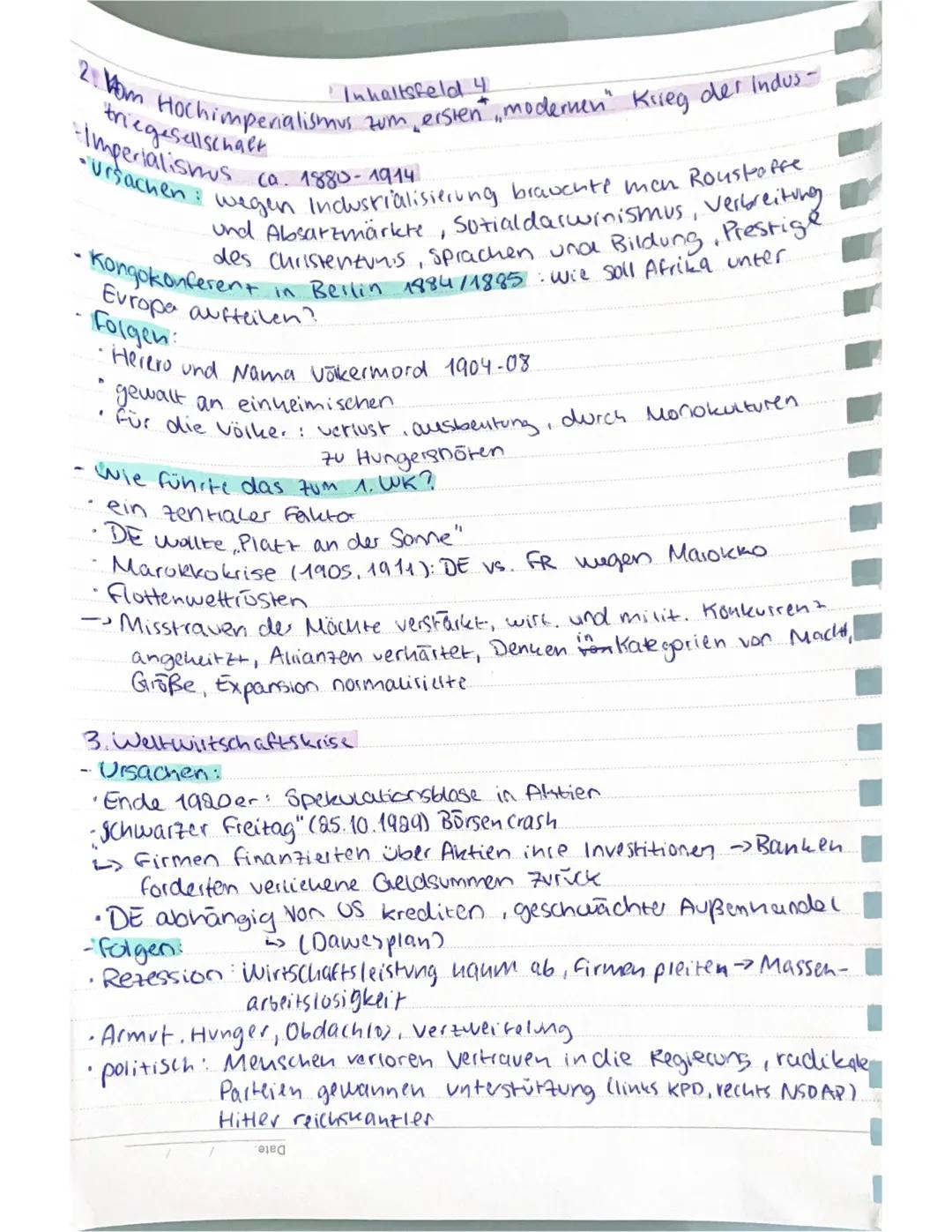 Grundkurs
Inhaltsfeld 4:
Die moderne Industriegesellschaft zwischen Fortschritt und Krise
Die „Zweite Industrielle Revolution Inhaltsfeld 4