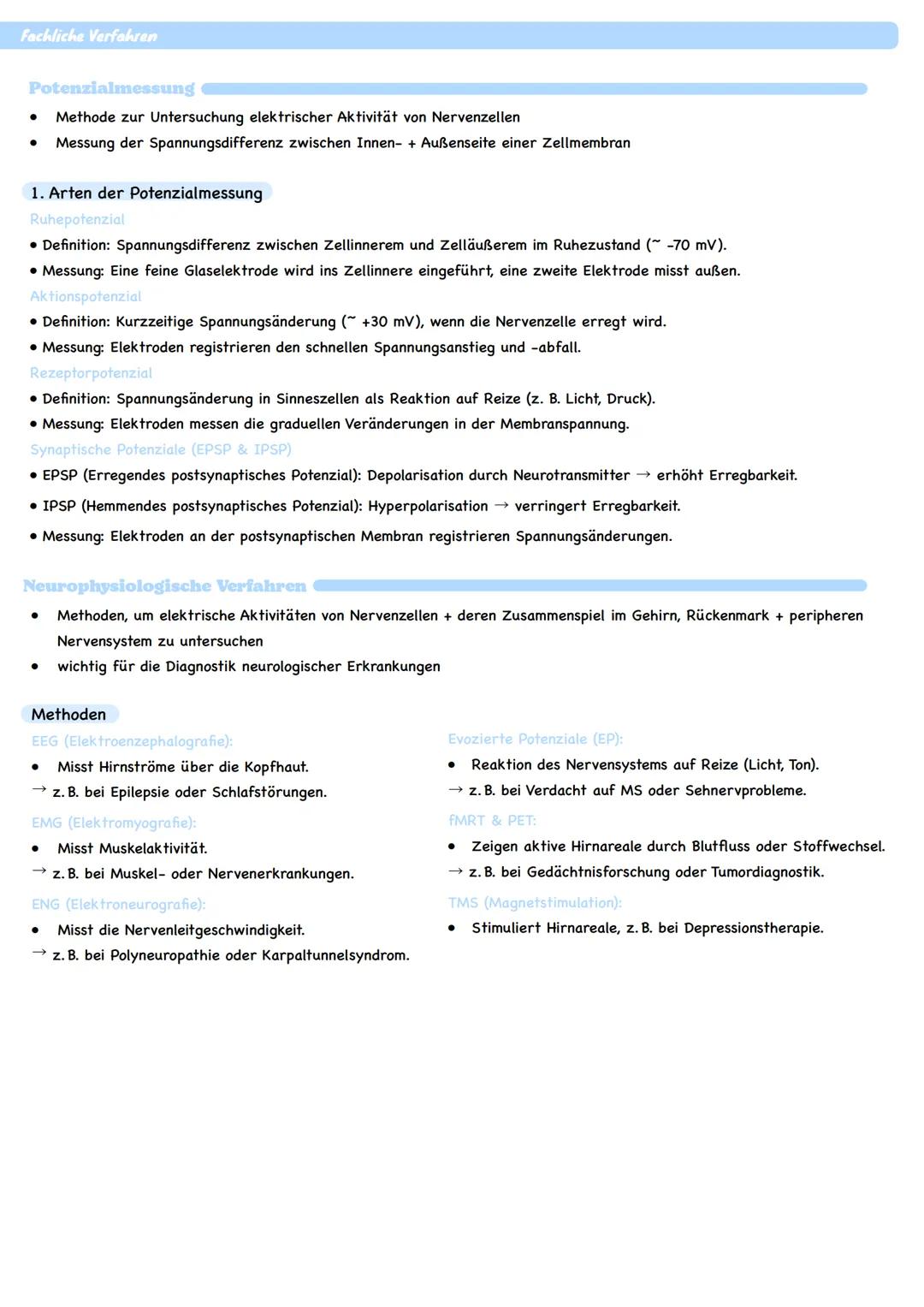 Inhaltsbereich: Informationsverarbeitung von Lebewesen
Grundlagen der Informationsverarbeitung
Nervenzelle
Bau einer Nervenzelle
Neurit
Dend