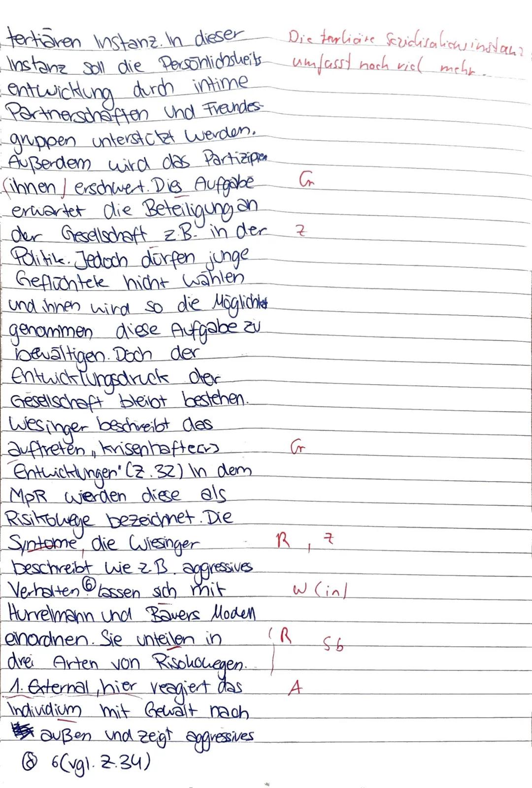 A
Pada klausur
Leo Witzg
Frau Pengel
25.03.25
A)
sb
2
Der Sachtext „Identitäts-
bildung junger Geflüchteter"
verfasst von Wiesinger,
Irmela
