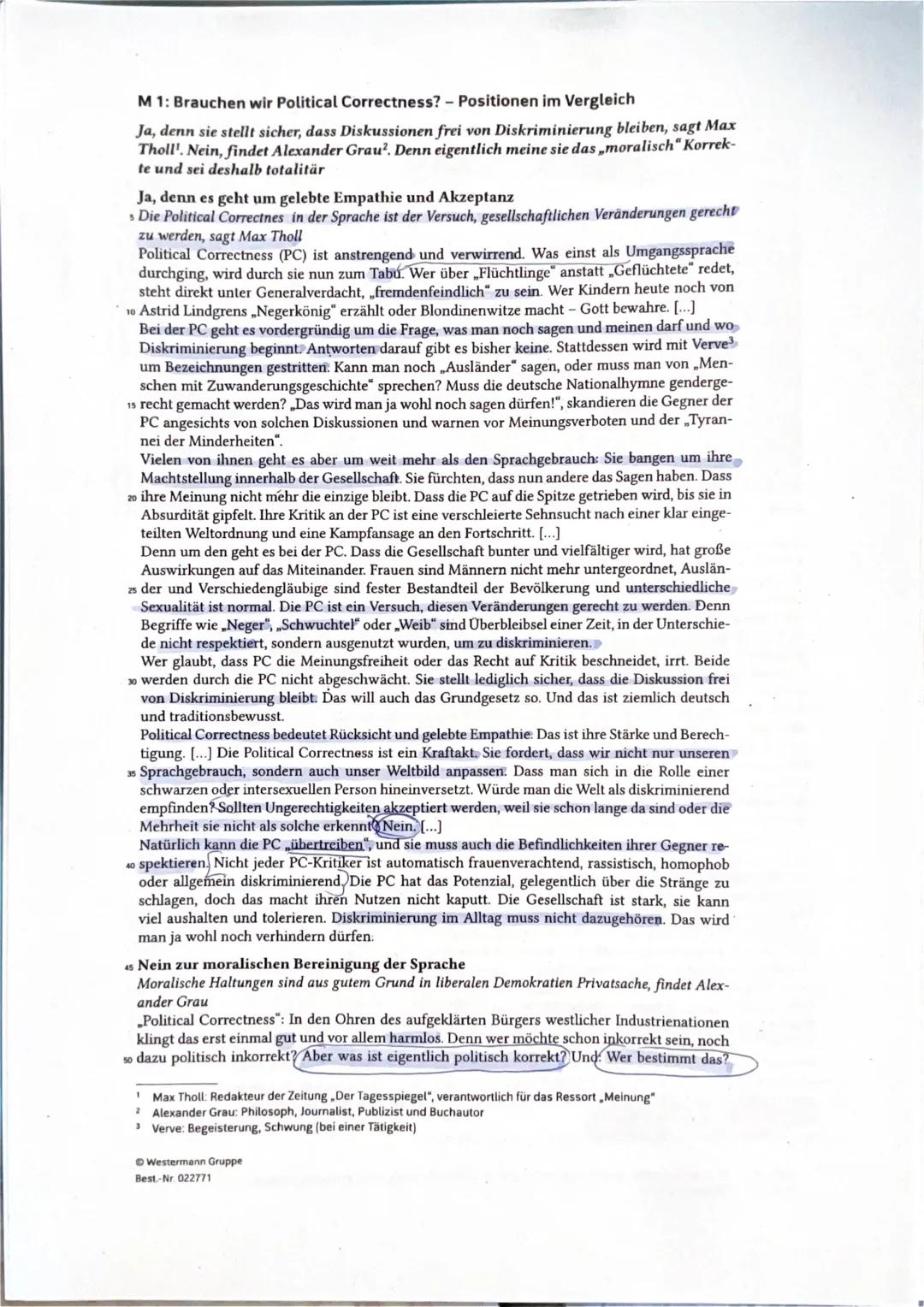 ```markdown
Deutsch GK Q1 (
) 2. Klausur 17.11.23
Name:
Thema: Politisch - gesellschaftliche Kommunikation
Situation
In Ihrem Deutschkurs b