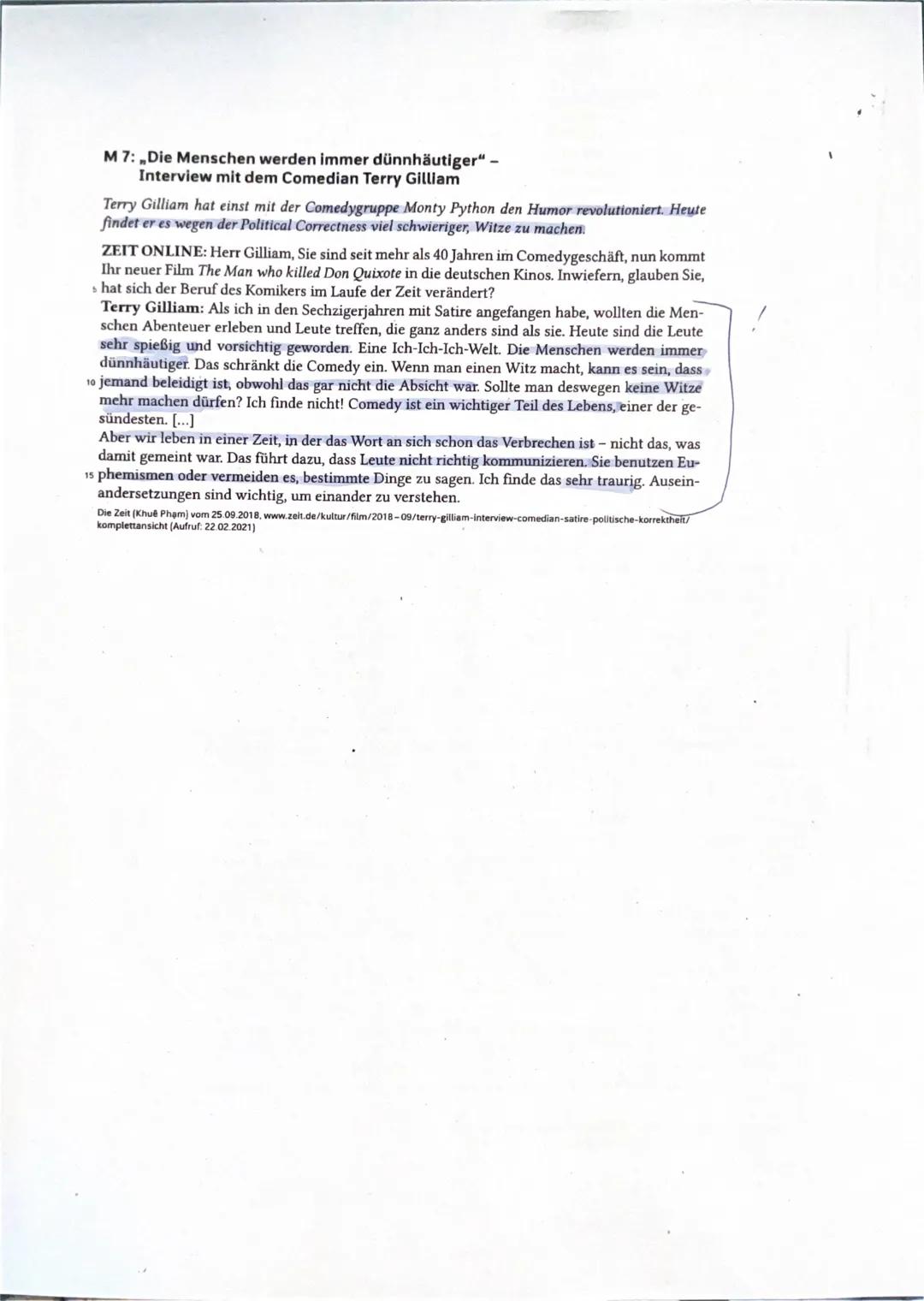 ```markdown
Deutsch GK Q1 (
) 2. Klausur 17.11.23
Name:
Thema: Politisch - gesellschaftliche Kommunikation
Situation
In Ihrem Deutschkurs b