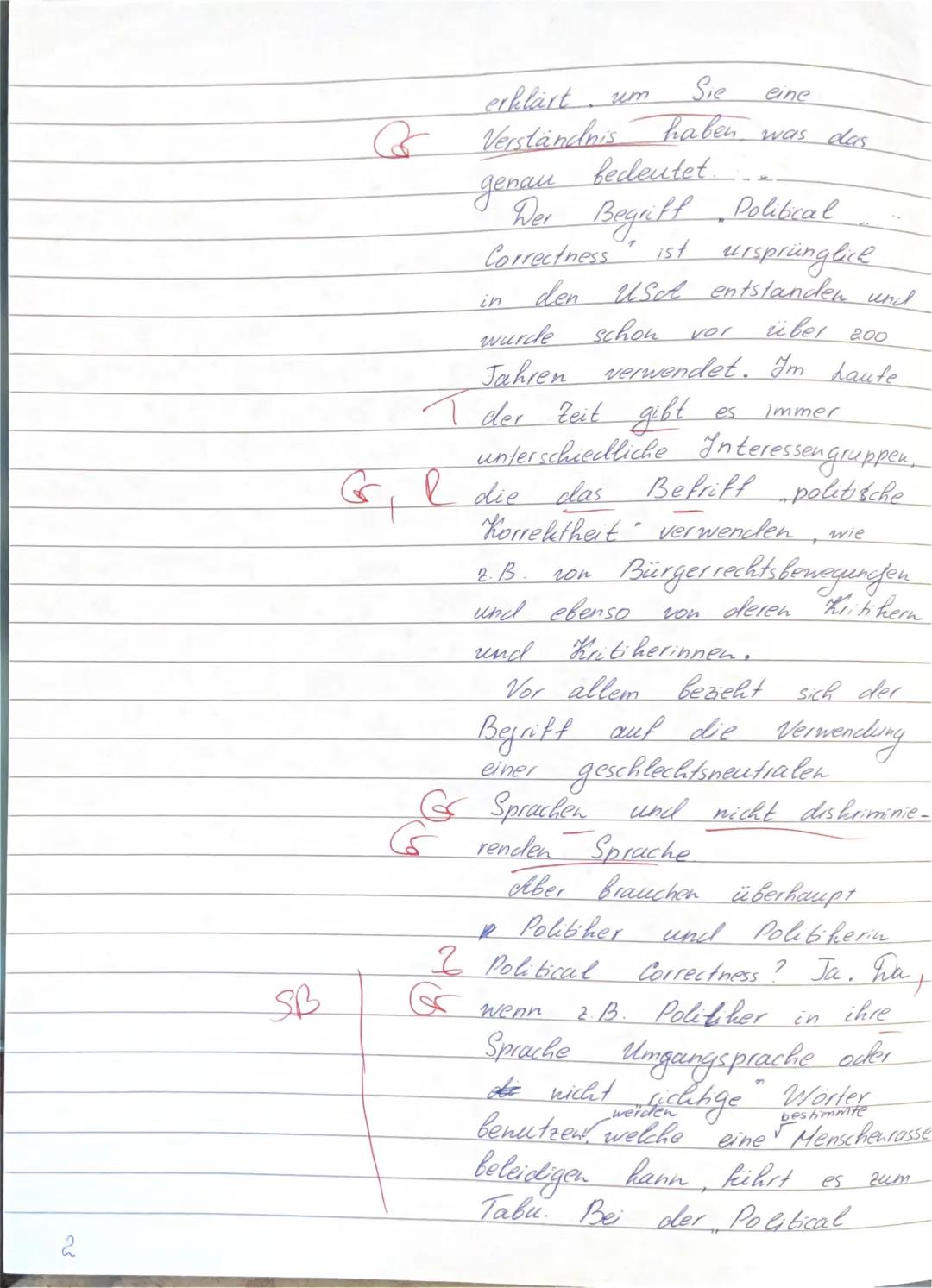 ```markdown
Deutsch GK Q1 (
) 2. Klausur 17.11.23
Name:
Thema: Politisch - gesellschaftliche Kommunikation
Situation
In Ihrem Deutschkurs b