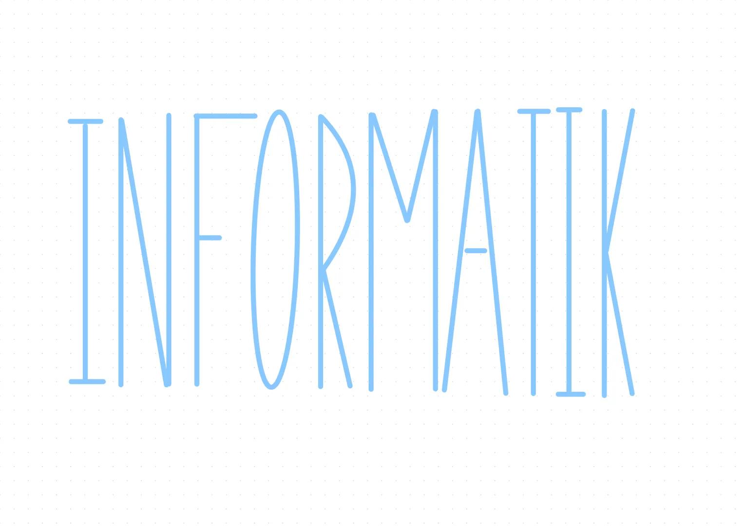 ## INFORMATIK --- OCR Start ---
Datenbanken
Entity - Relationship-Modell
-> modelliert die relevanten Zusammenhänge vor dem Aufstellen einer