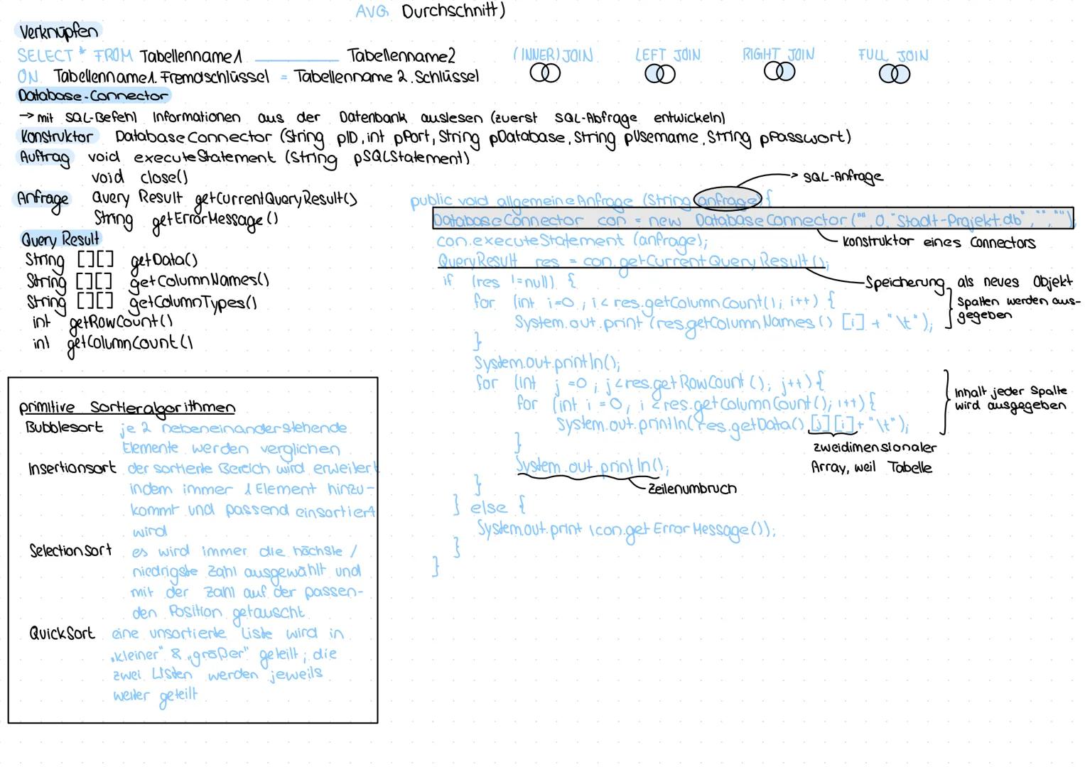 ## INFORMATIK --- OCR Start ---
Datenbanken
Entity - Relationship-Modell
-> modelliert die relevanten Zusammenhänge vor dem Aufstellen einer