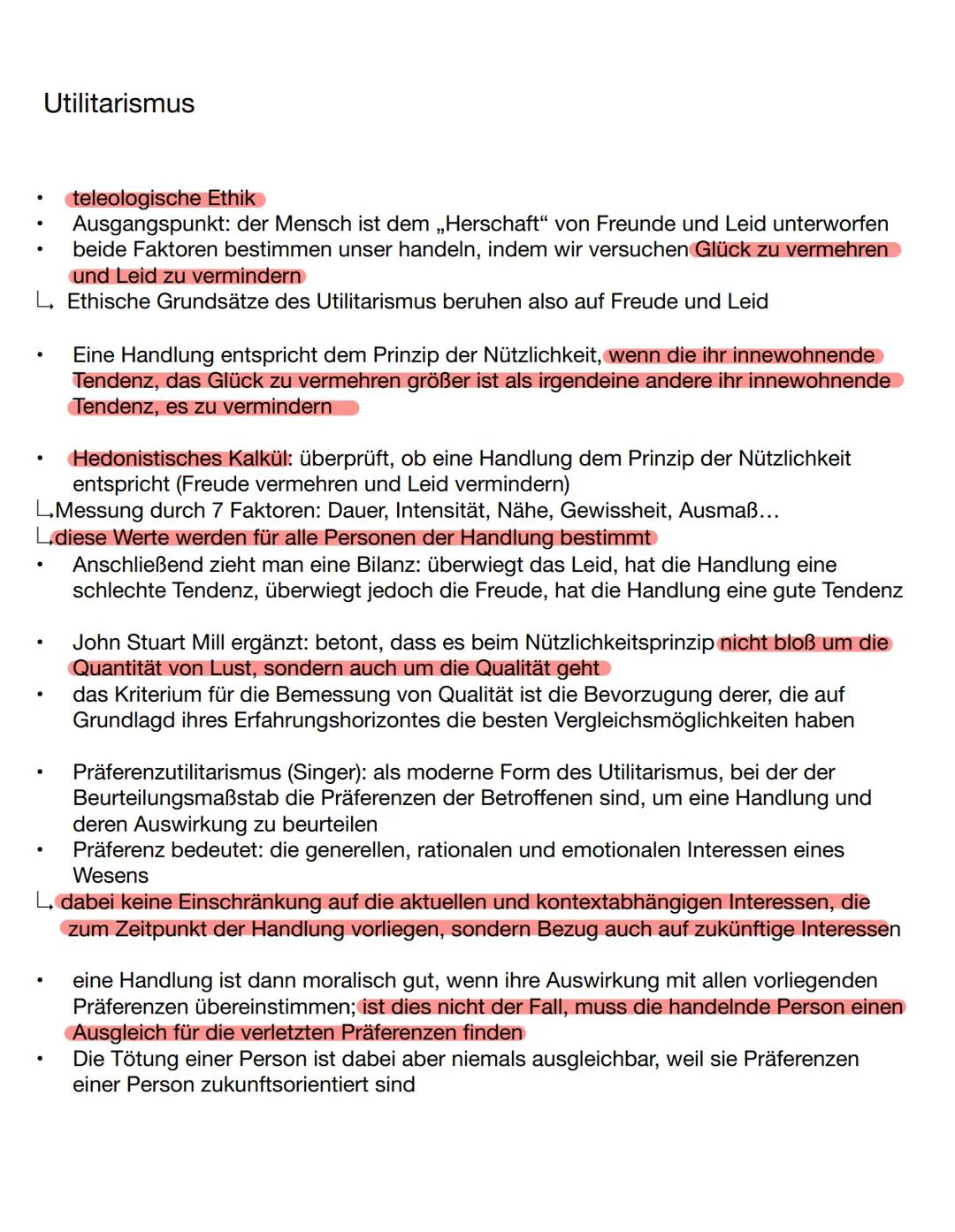 Immanuel Kant
* vertreter der deontologischen Ethik
* Ausgangspunkt: Suche nach einem allgemein gultigen Gesetz im Bereich der Moral
* alle