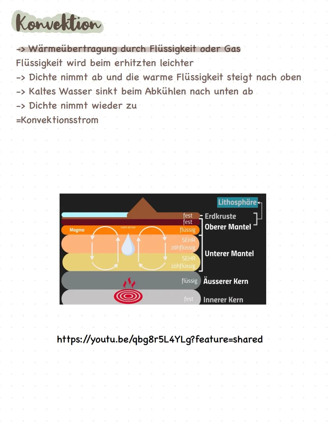 Schalenbau der Eyde
1) Erdkruste: Das ist die dünne, äußere Schicht, auf der wir leben. Es gibt
ozeanische Kruste (dünner, dichter) und kont