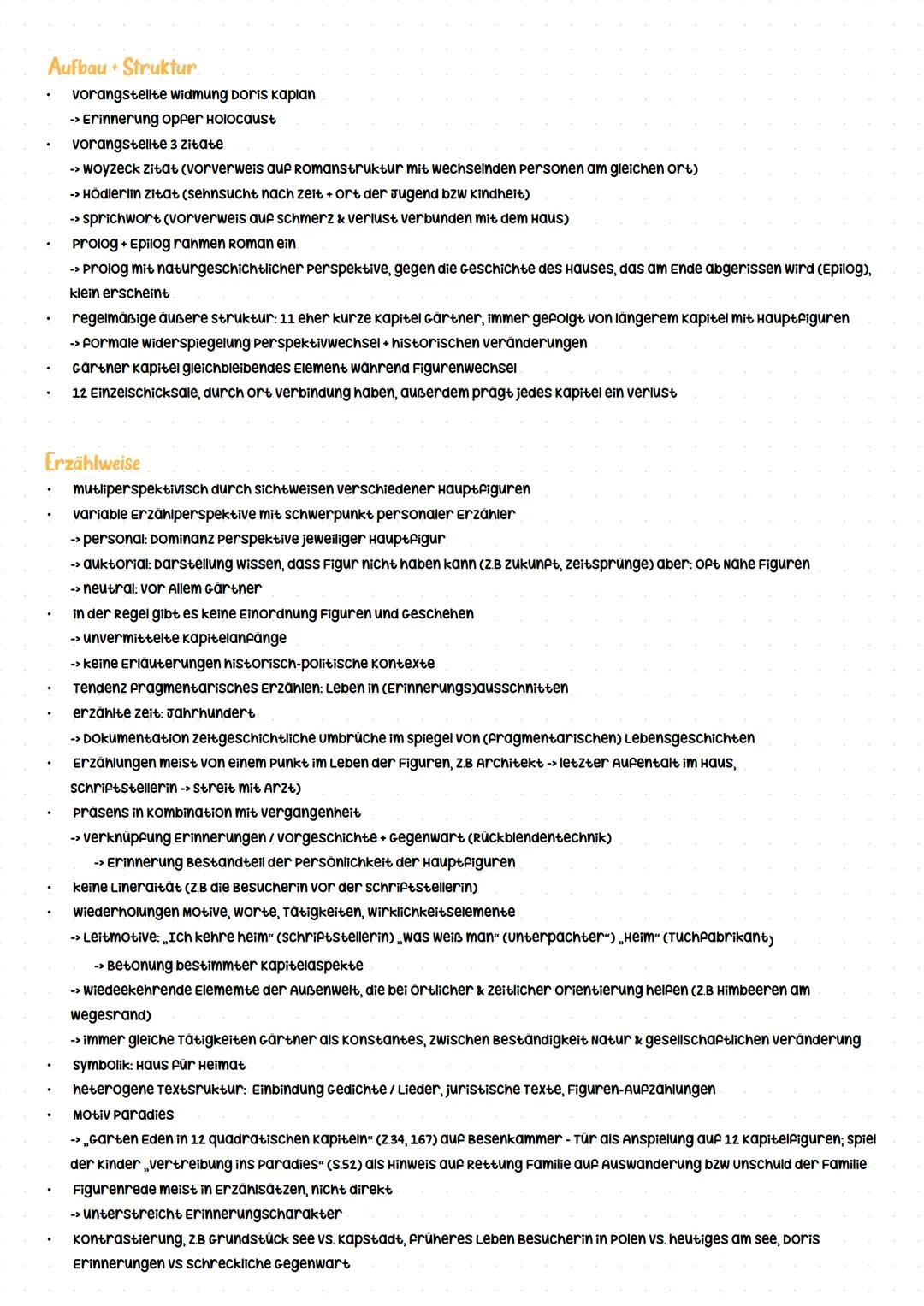 Zusammenfassung
Kapitel
Der Großbauer & seine 4
Töchter
(s. 14-26)
Zeit
Ca. 1900-1934
Der Architekt
(s. 34-45)
1951
Der Tuchfabrikant
(s. 48