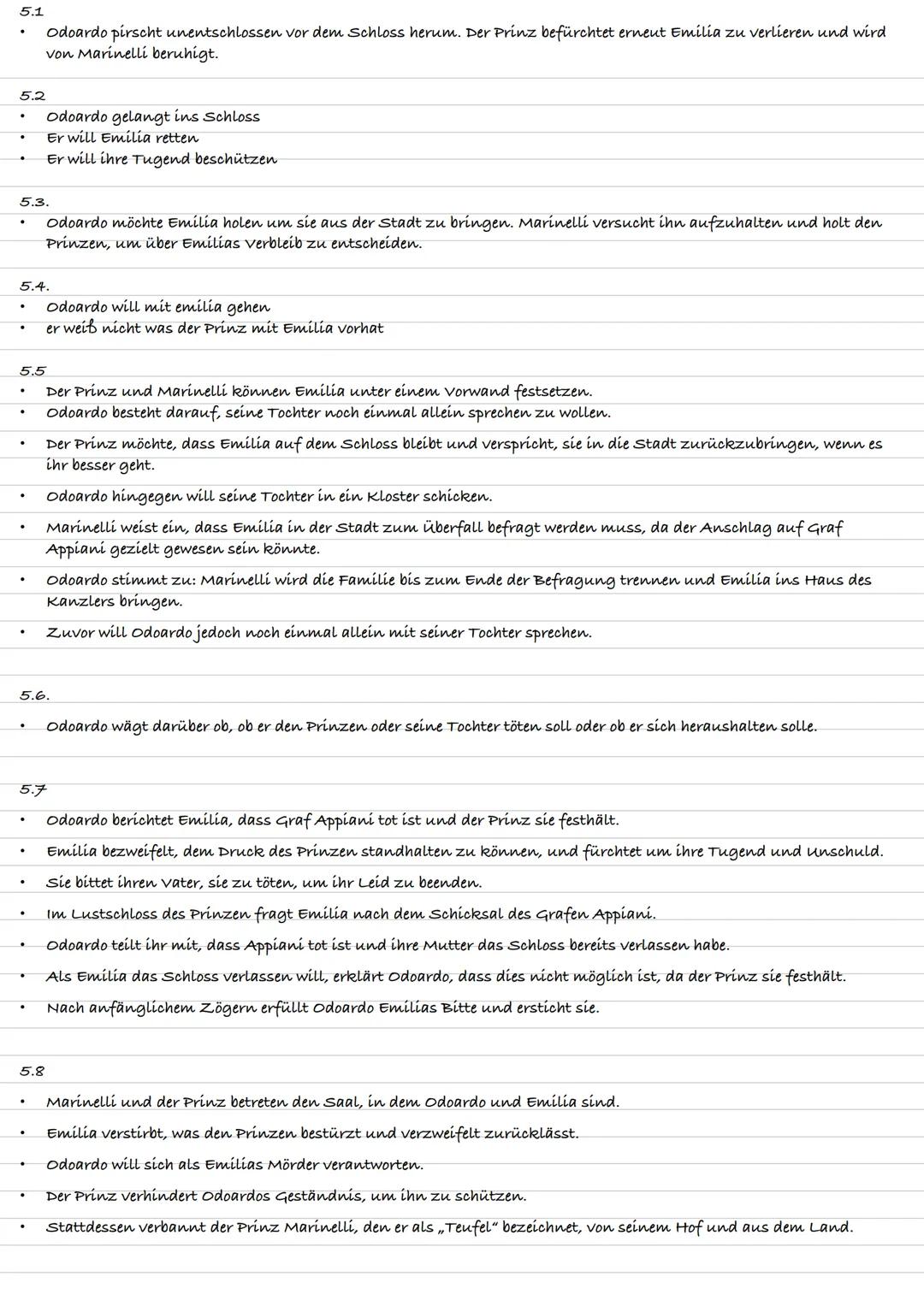 1.1
Emília Galotti
* Der Prinz wird auf eine Bittschrift von einer Emilia aufmerksam
* Er errinnert sich sofort an Emilia Galotti, die Frau