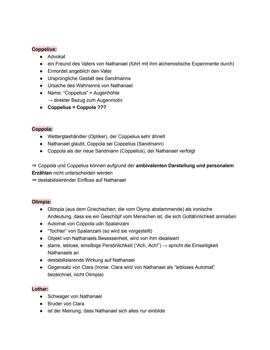 Q 1. 1 - Ε.Τ.A Hoffmann: Sandmann
Werkübersicht:
Gattung:
Veröffentlichung:
Autor:
Epoche:
Novelle
1816
E.T.A Hoffmann
Romantik (Schwarze Ro