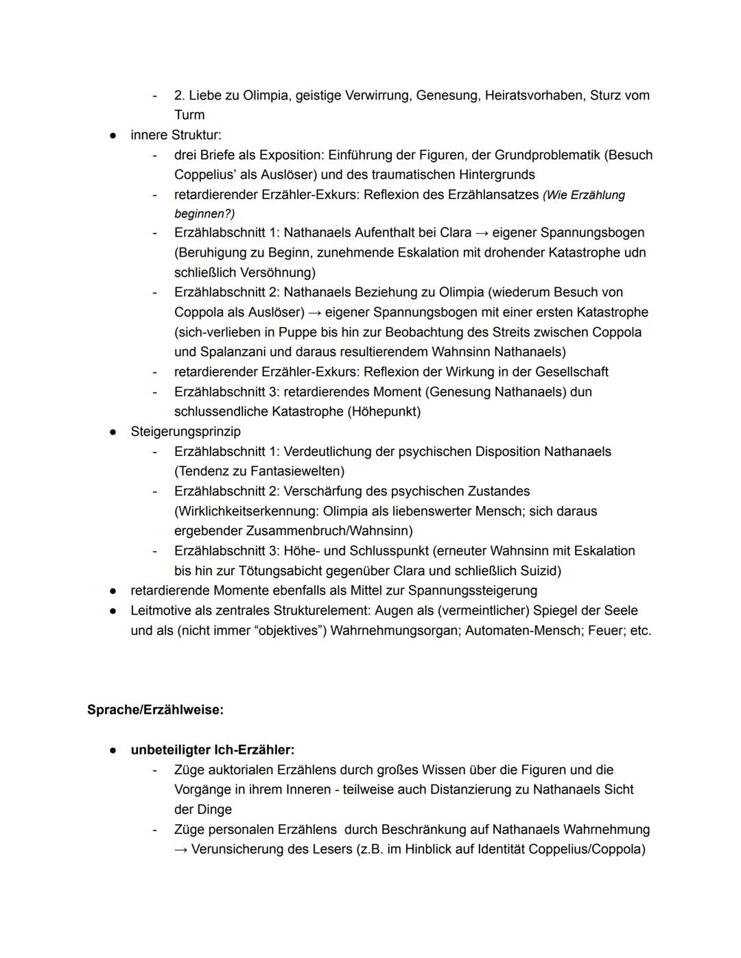 Q 1. 1 - Ε.Τ.A Hoffmann: Sandmann
Werkübersicht:
Gattung:
Veröffentlichung:
Autor:
Epoche:
Novelle
1816
E.T.A Hoffmann
Romantik (Schwarze Ro