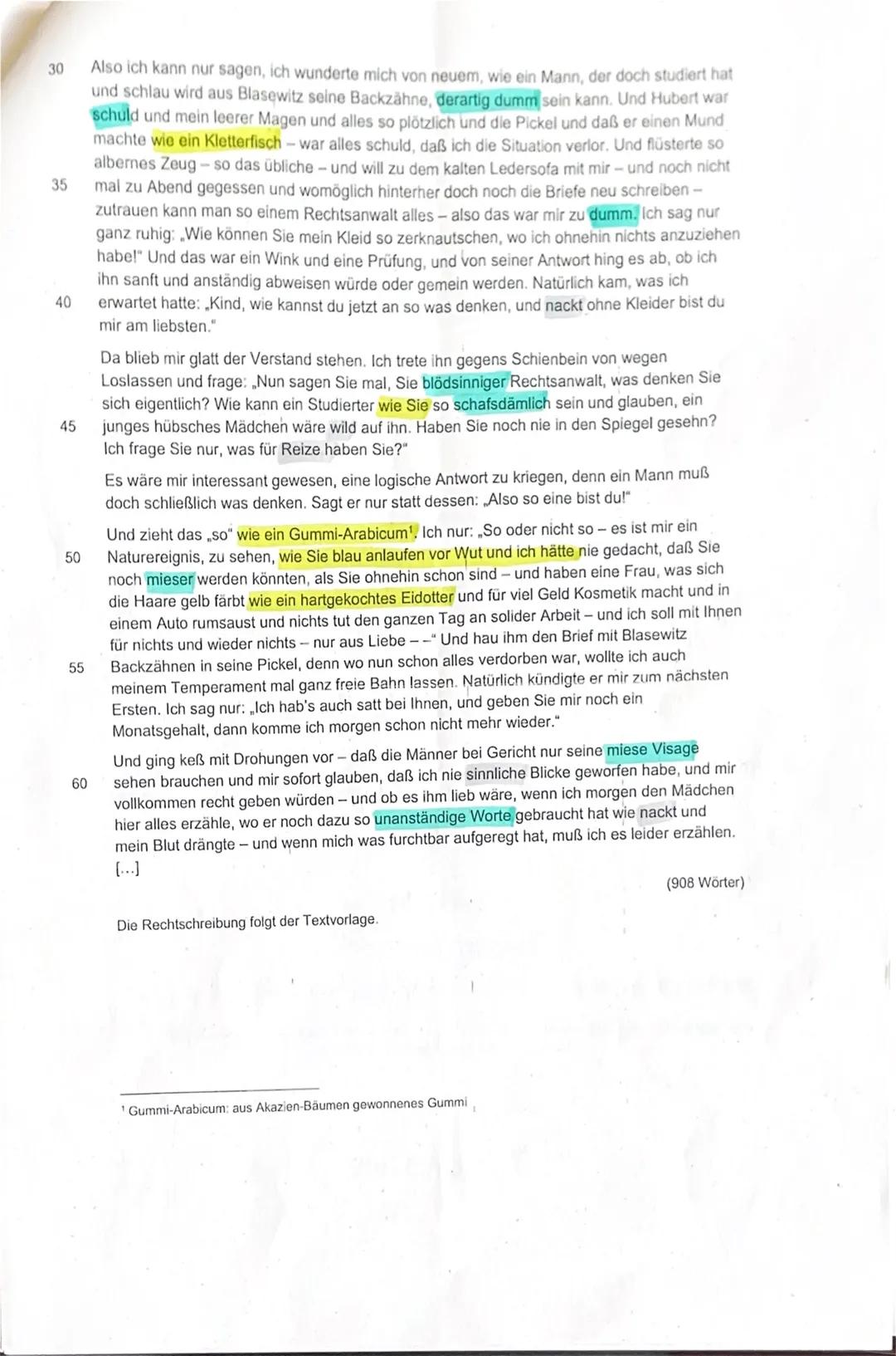 2. Klausur im Fach Deutsch am Wirtschaftsgymnasium im
Schuljahr 2024/2025
Klasse:
Lehrkraft:
WGO
Datum:
Thema:
Bearbeitungszeit:
19.12.2024